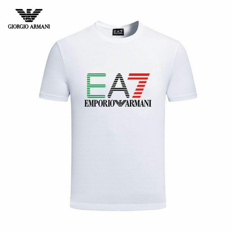 Wholesale Cheap A rmani Short Round Collar T Shirts for Sale