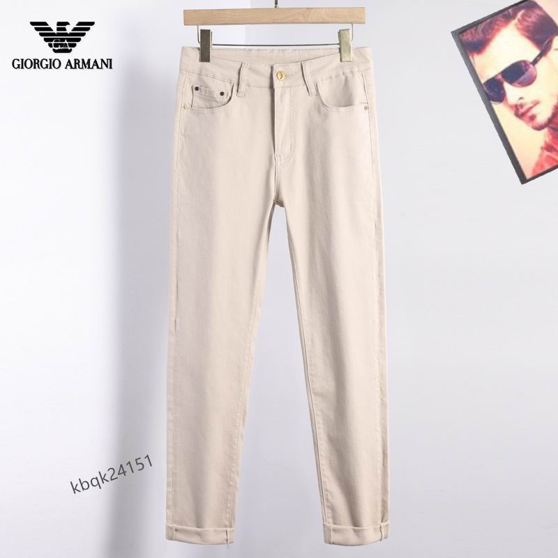 Wholesale Cheap A rmani Mens Long Jeans for Sale