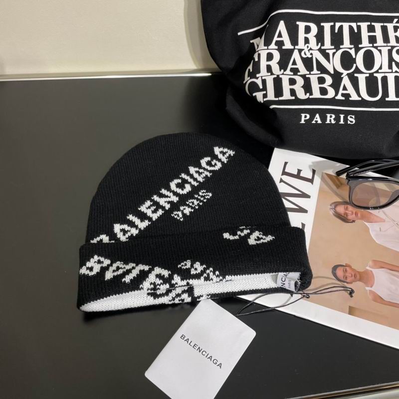 Wholesale Cheap B Alenciaga Cashmere Beanies for Sale