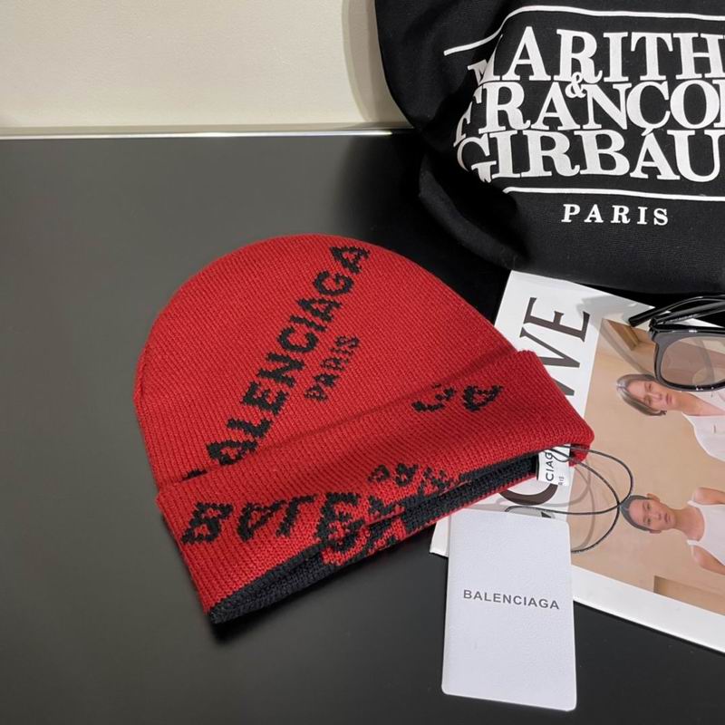 Wholesale Cheap B Alenciaga Cashmere Beanies for Sale
