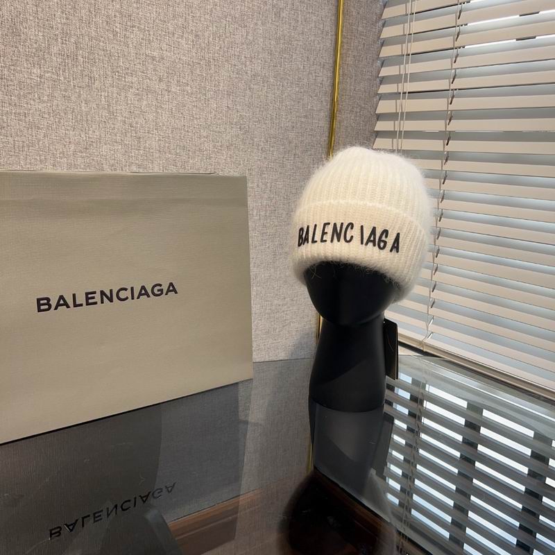 Wholesale Cheap B Alenciaga Cashmere Beanies for Sale