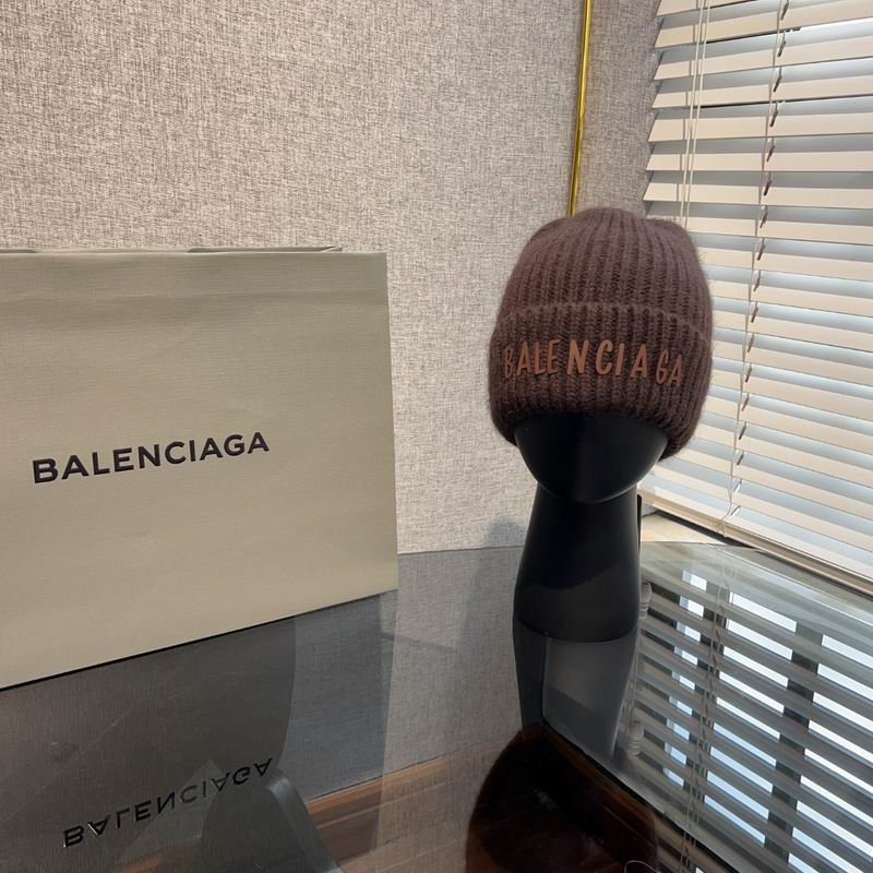 Wholesale Cheap B Alenciaga Cashmere Beanies for Sale