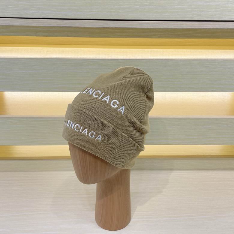 Wholesale Cheap B Alenciaga Cashmere Beanies for Sale