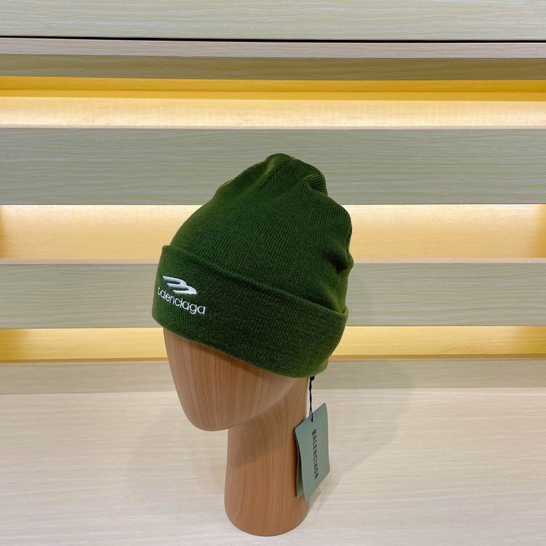 Wholesale Cheap B Alenciaga Cashmere Beanies for Sale