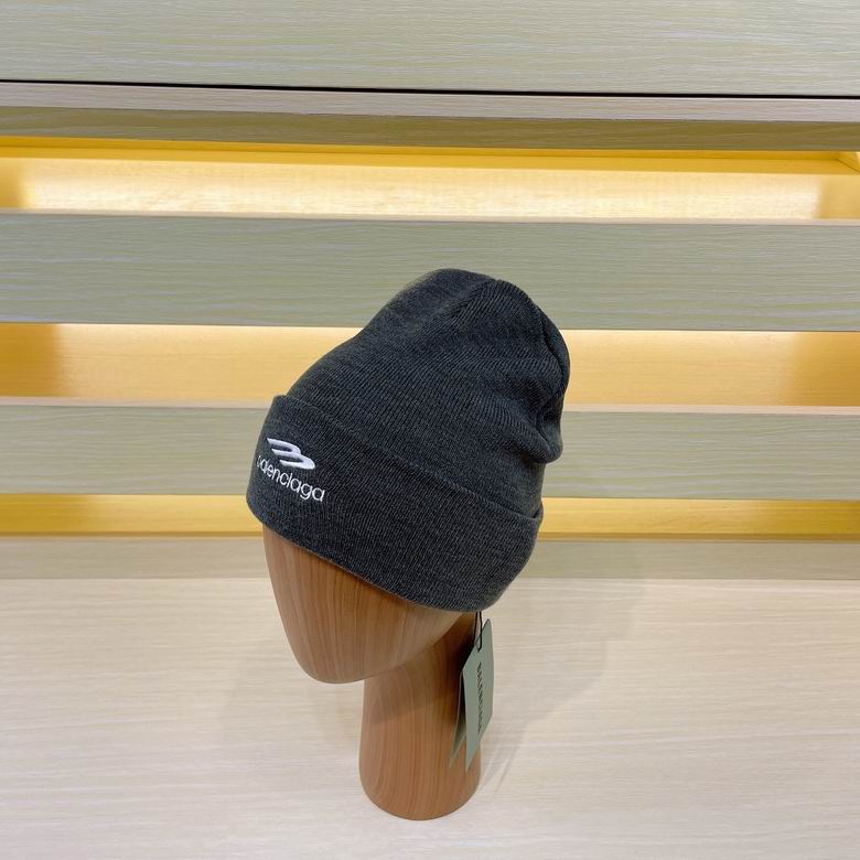 Wholesale Cheap B Alenciaga Cashmere Beanies for Sale