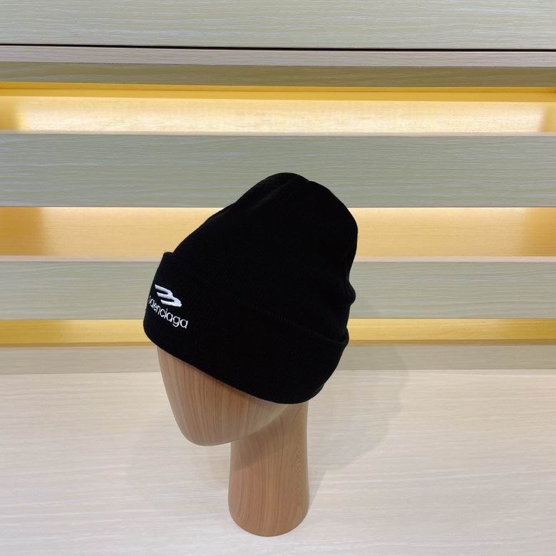 Wholesale Cheap B Alenciaga Cashmere Beanies for Sale