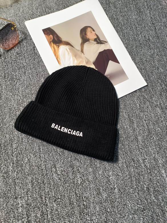 Wholesale Cheap B Alenciaga Cashmere Beanies for Sale