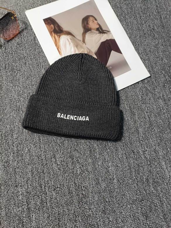 Wholesale Cheap B Alenciaga Cashmere Beanies for Sale