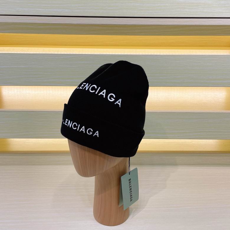 Wholesale Cheap B Alenciaga Cashmere Beanies for Sale