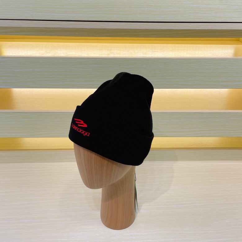 Wholesale Cheap B Alenciaga Cashmere Beanies for Sale