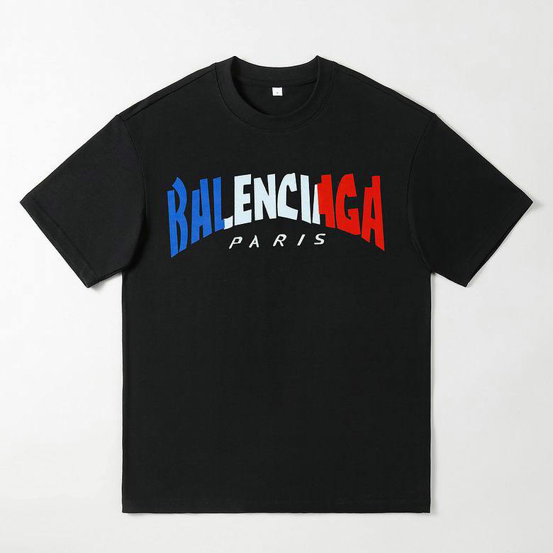 Wholesale Cheap B alenciaga Short Sleeve T-Shirts for Sale