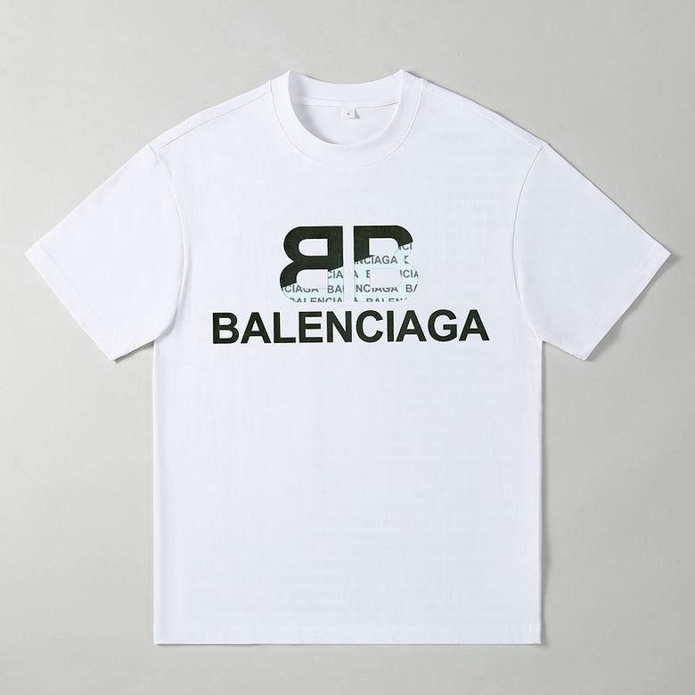 Wholesale Cheap B alenciaga Short Sleeve T-Shirts for Sale