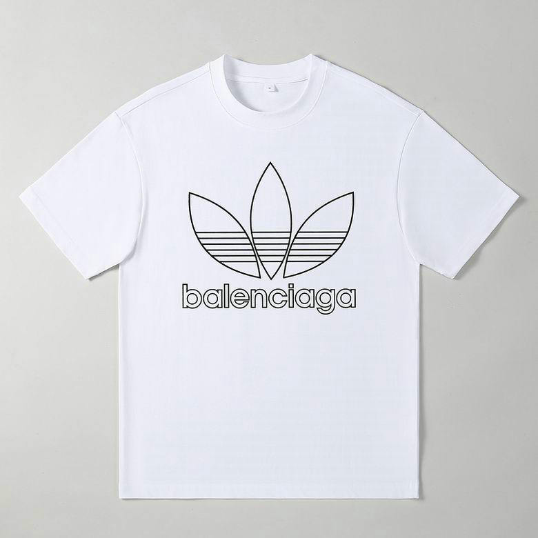 Wholesale Cheap B alenciaga Short Sleeve T-Shirts for Sale