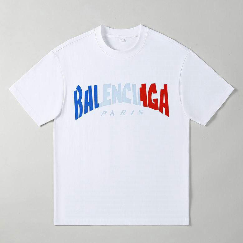 Wholesale Cheap B alenciaga Short Sleeve T-Shirts for Sale