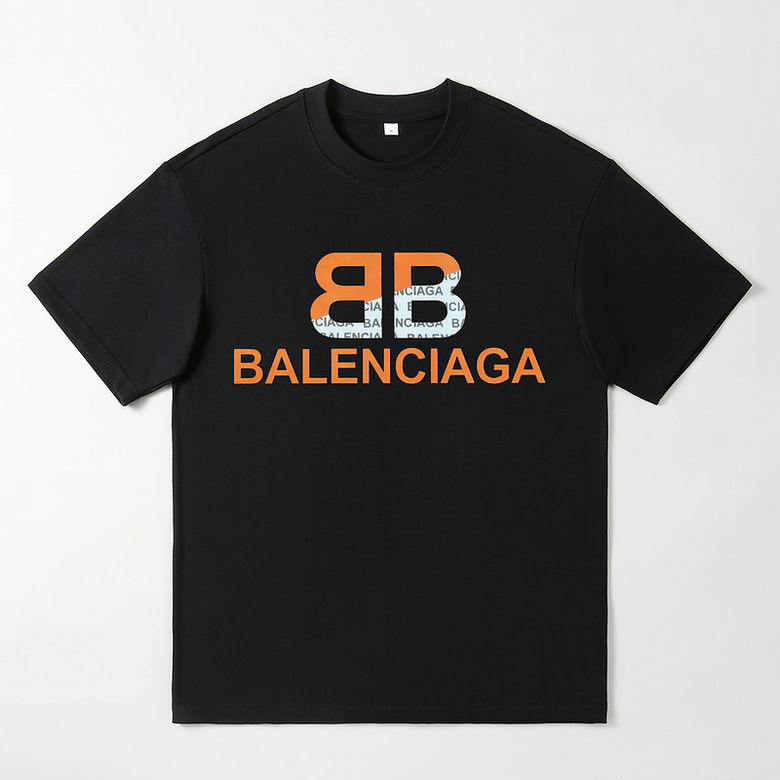 Wholesale Cheap B alenciaga Short Sleeve T-Shirts for Sale