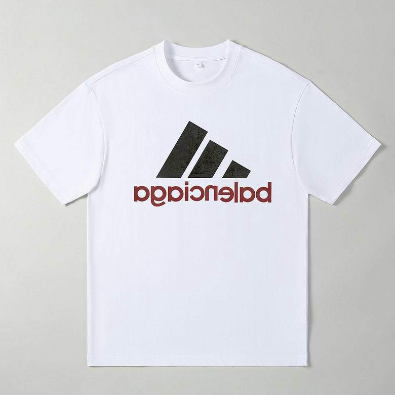 Wholesale Cheap B alenciaga Short Sleeve T shirts for Sale