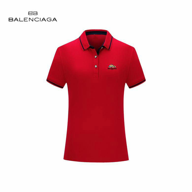 Wholesale Cheap B alenciaga Short Sleeve Lapel T shirts for Sale