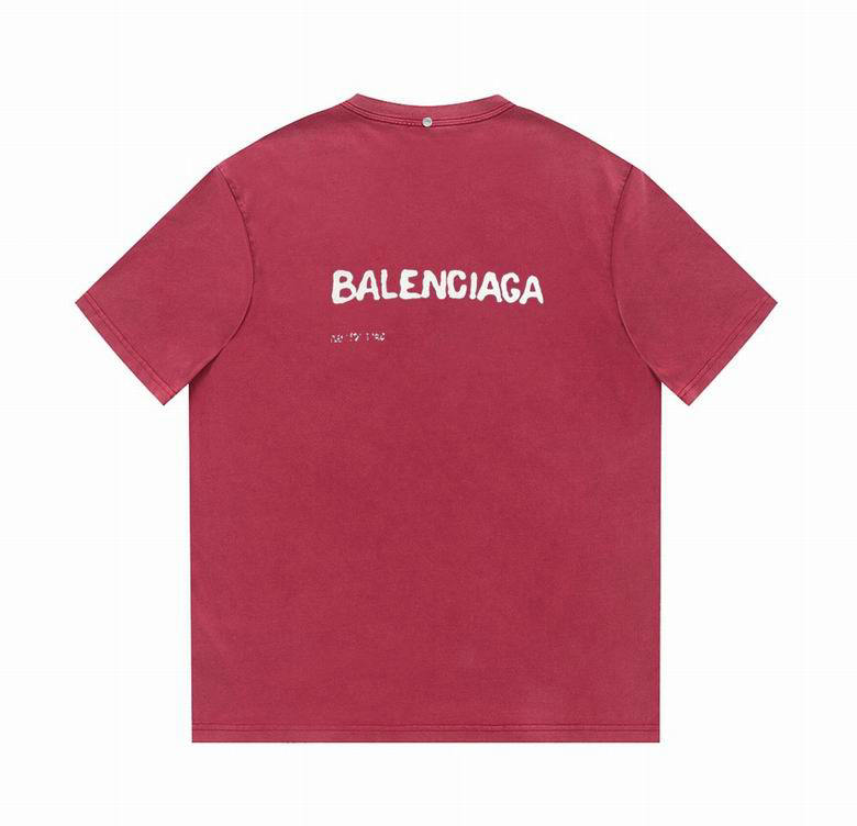 Wholesale Cheap B alenciaga Short Sleeve T-Shirts for Sale