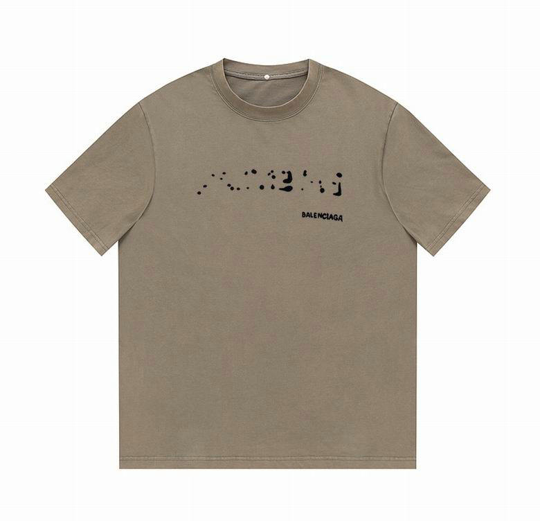 Wholesale Cheap B alenciaga Short Sleeve T-Shirts for Sale