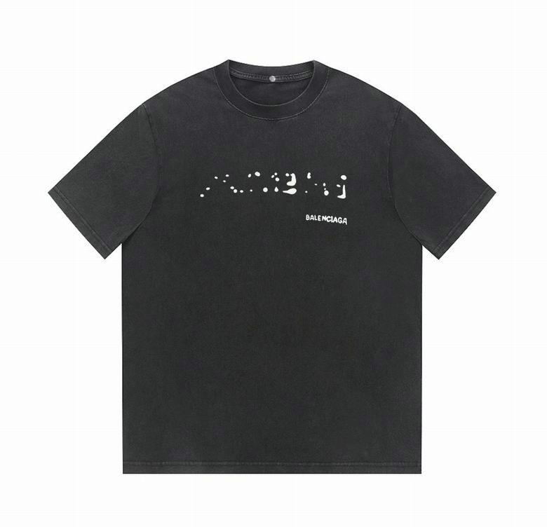 Wholesale Cheap B alenciaga Short Sleeve T-Shirts for Sale