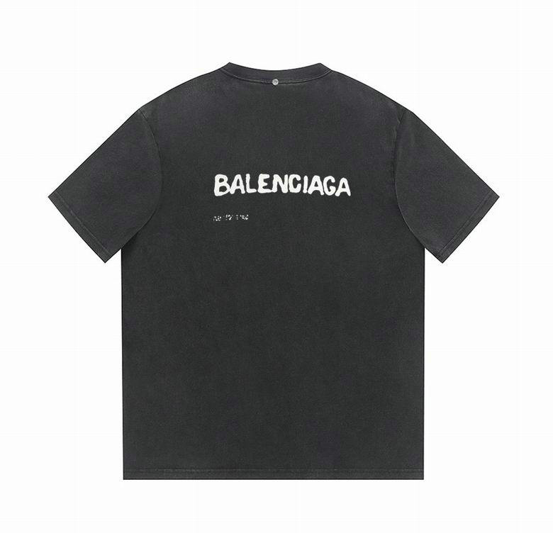 Wholesale Cheap B alenciaga Short Sleeve T-Shirts for Sale