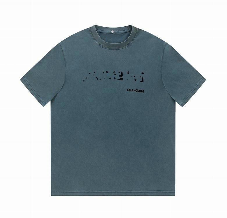Wholesale Cheap B alenciaga Short Sleeve T-Shirts for Sale