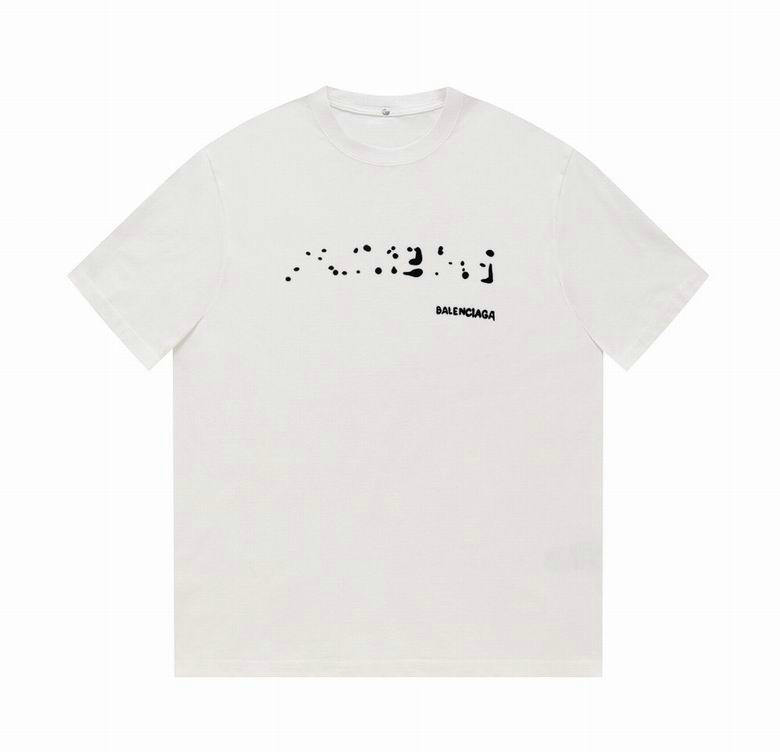 Wholesale Cheap B alenciaga Short Sleeve T-Shirts for Sale