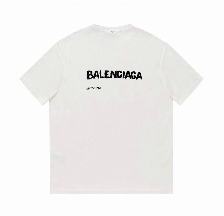 Wholesale Cheap B alenciaga Short Sleeve T-Shirts for Sale