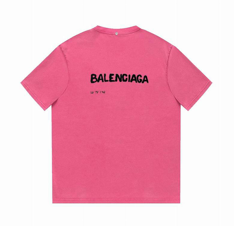 Wholesale Cheap B alenciaga Short Sleeve T-Shirts for Sale