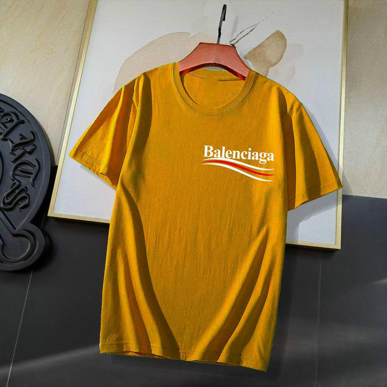 Wholesale Cheap B alenciaga Short Sleeve T shirts for Sale