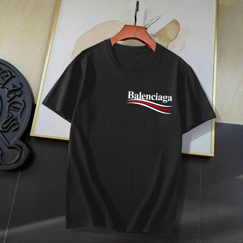 Wholesale Cheap B alenciaga Short Sleeve T shirts for Sale