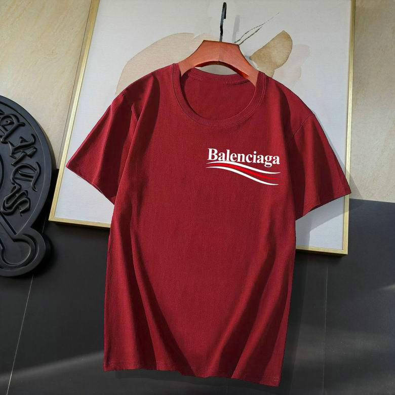 Wholesale Cheap B alenciaga Short Sleeve T shirts for Sale