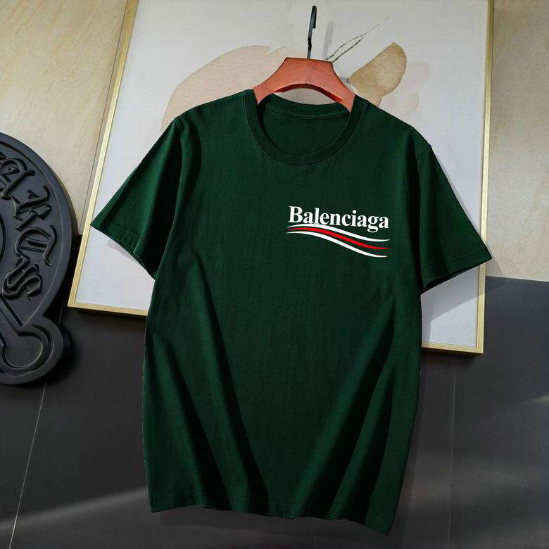 Wholesale Cheap B alenciaga Short Sleeve T shirts for Sale