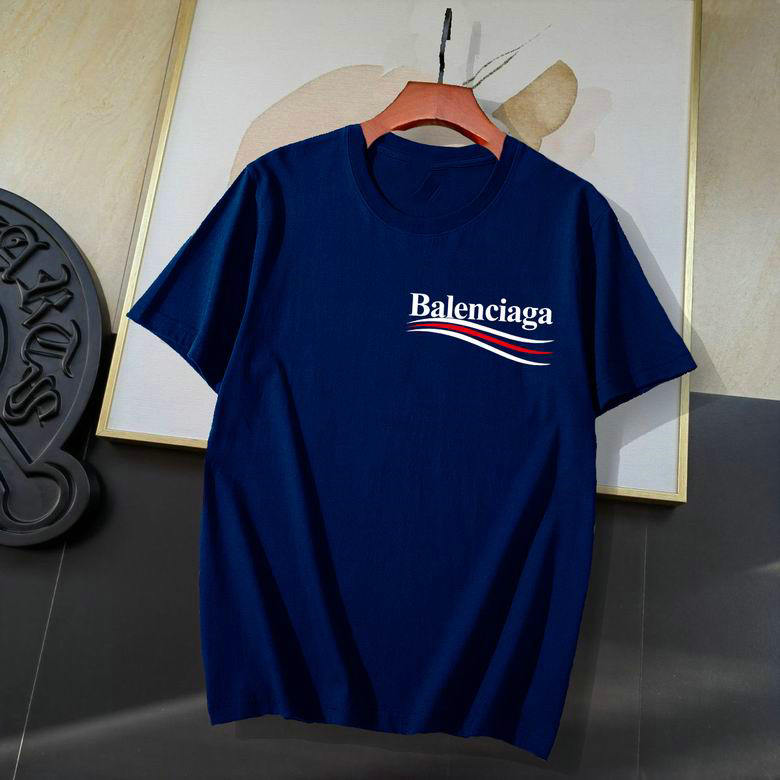 Wholesale Cheap B alenciaga Short Sleeve T shirts for Sale