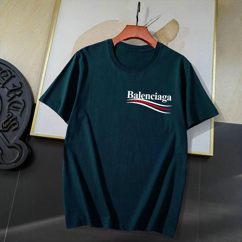 Wholesale Cheap B alenciaga Short Sleeve T shirts for Sale