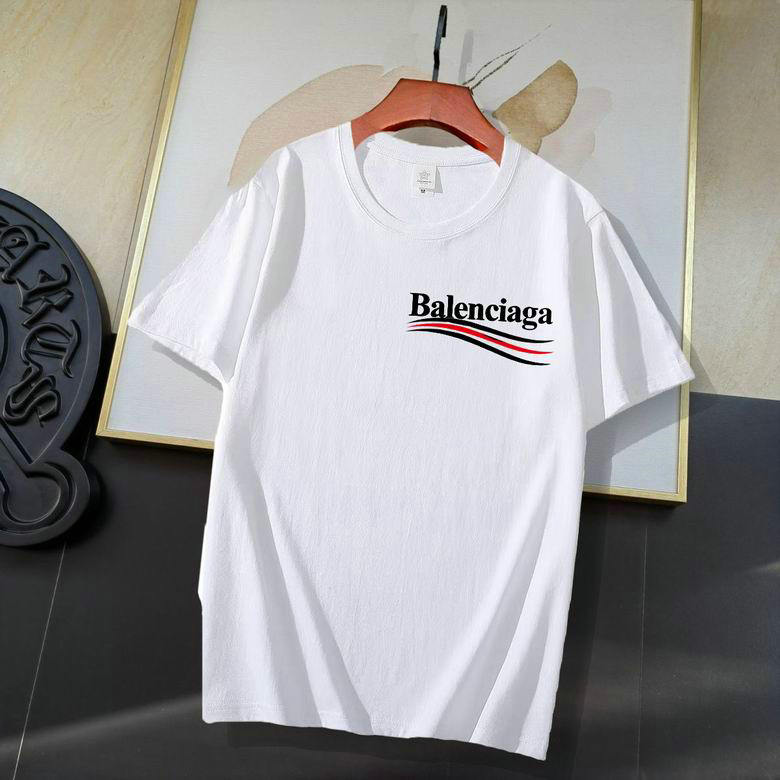 Wholesale Cheap B alenciaga Short Sleeve T shirts for Sale