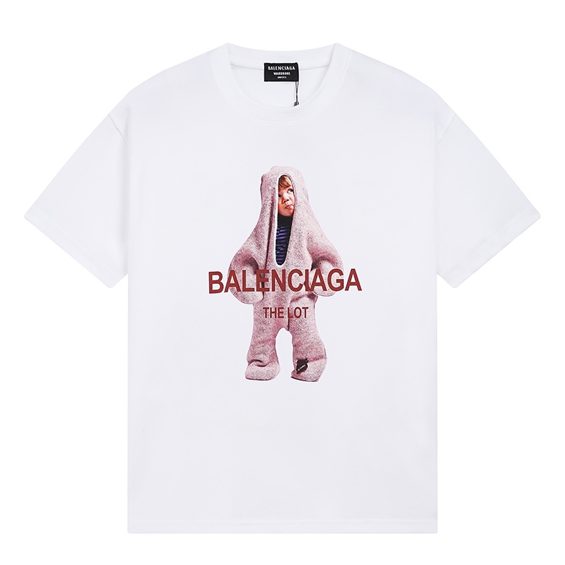 Wholesale High quality Brands B.alenciaga Replica Designer T shirts for Sale