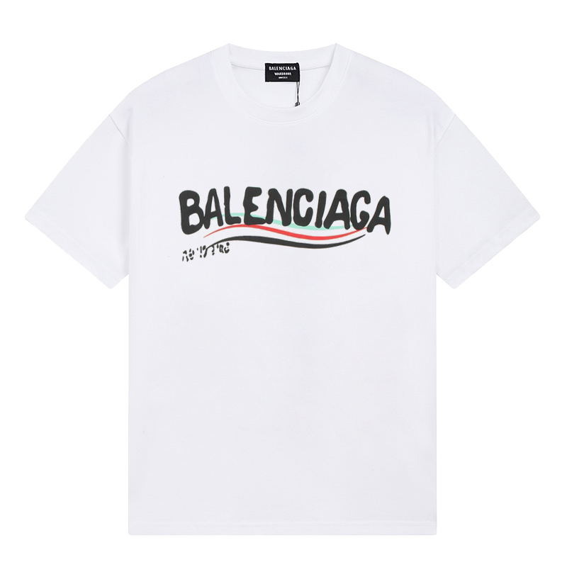 Wholesale High quality Brands B.alenciaga Replica Designer T shirts for Sale