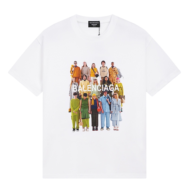 Wholesale High quality Brands B.alenciaga Replica Designer T shirts for Sale