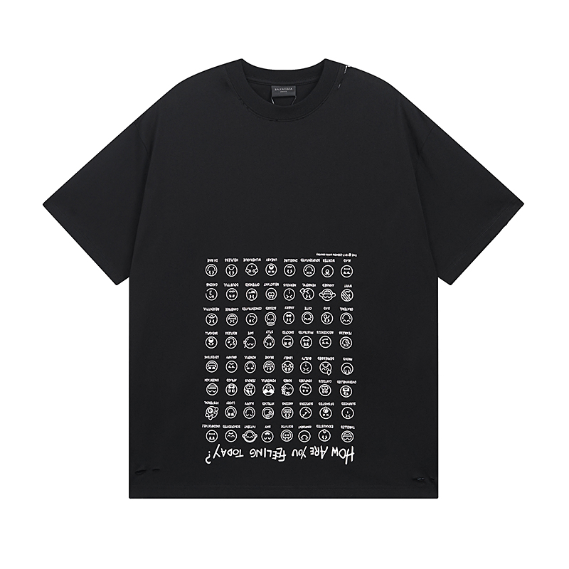 Wholesale Cheap B.alenciaga Replica Designer T shirts for Sale