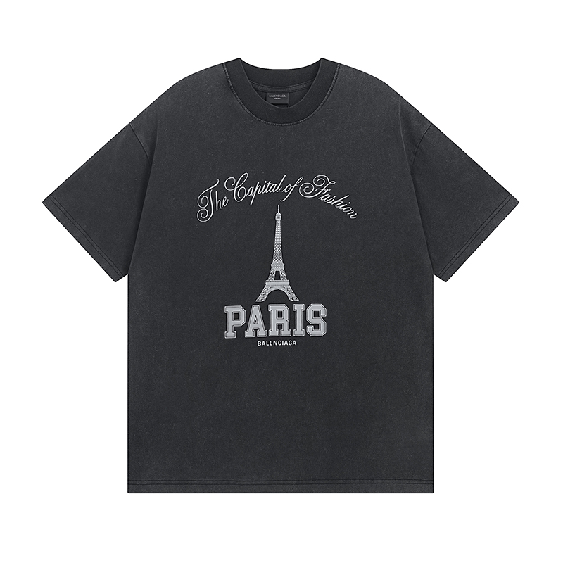 Wholesale Cheap B.alenciaga Replica Designer T shirts for Sale