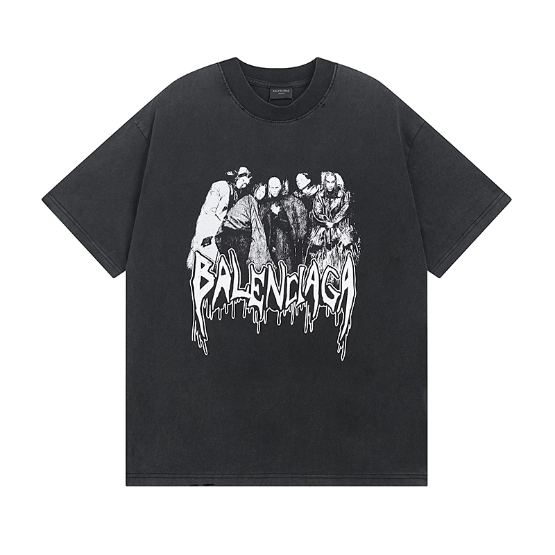 Wholesale Cheap B.alenciaga Replica Designer T shirts for Sale