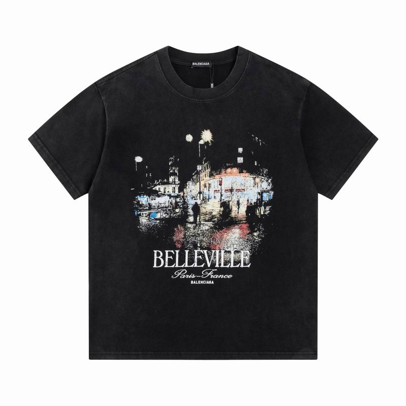 Wholesale Cheap B.alenciaga Replica Designer T shirts for Sale