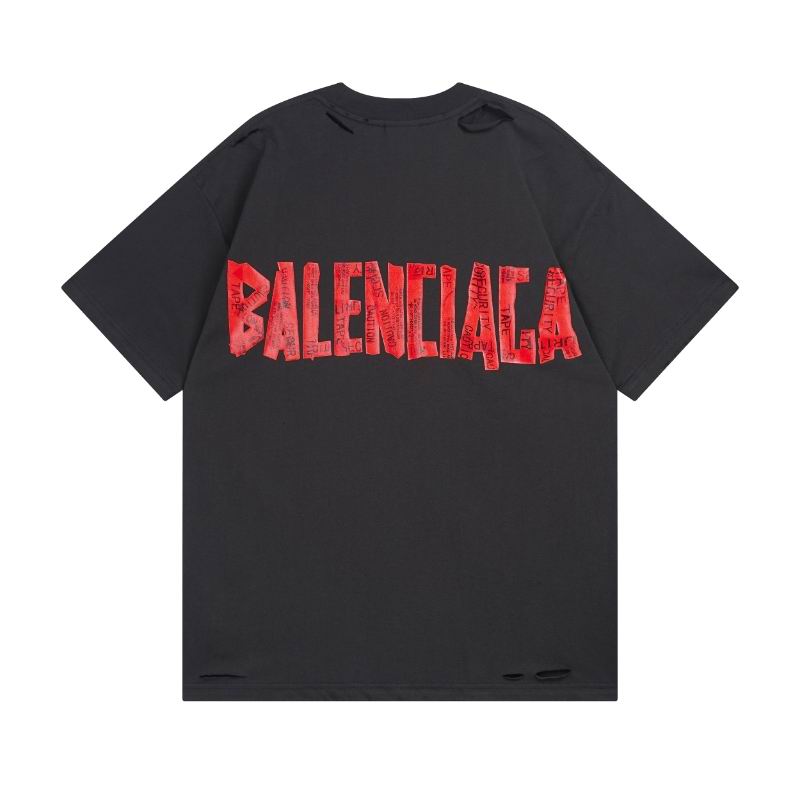 Wholesale Cheap B.alenciaga Replica Designer T shirts for Sale