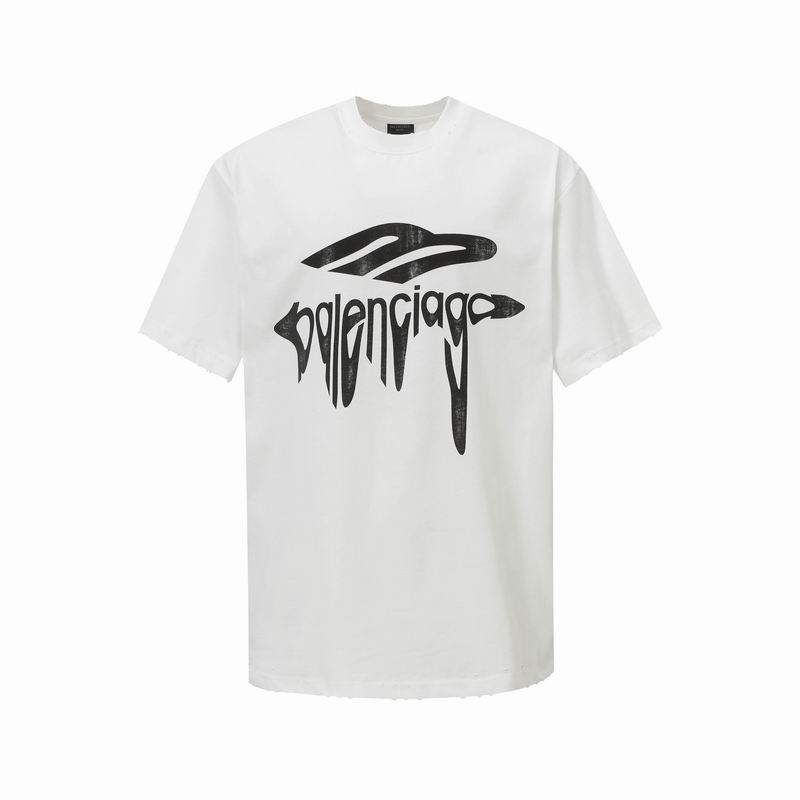 Wholesale Cheap B.alenciaga Replica Designer T shirts for Sale