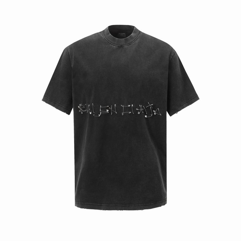 Wholesale Cheap B.alenciaga Replica Designer T shirts for Sale