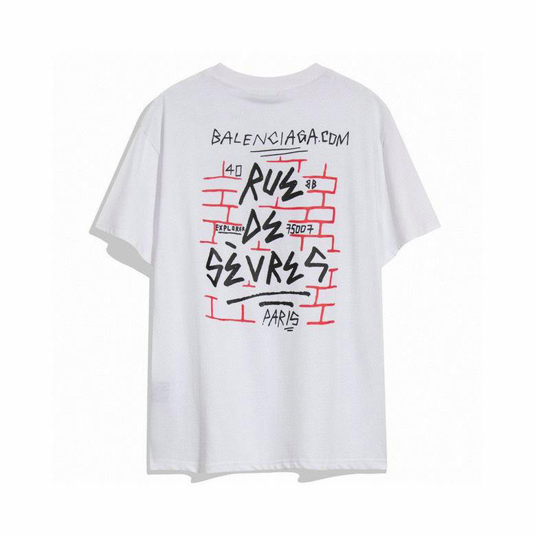Wholesale Cheap Balenciaga Women's Short Sleeve T shirts for Sale