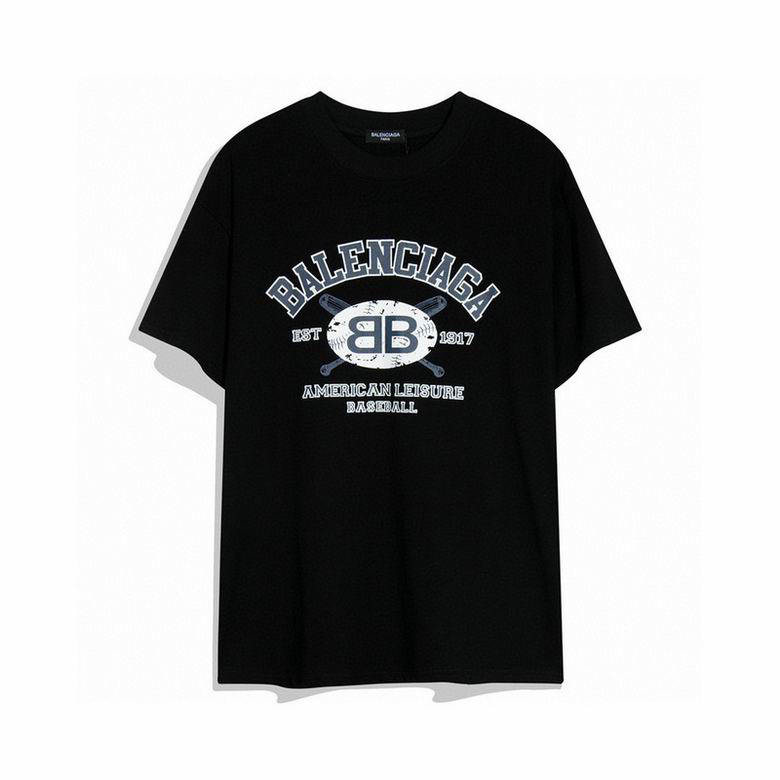 Wholesale Cheap Balenciaga Women's Short Sleeve T shirts for Sale