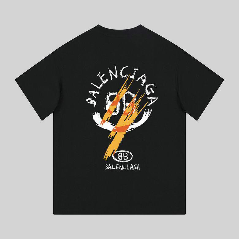 Wholesale Cheap B alenciaga Short Sleeve T-Shirts for Sale