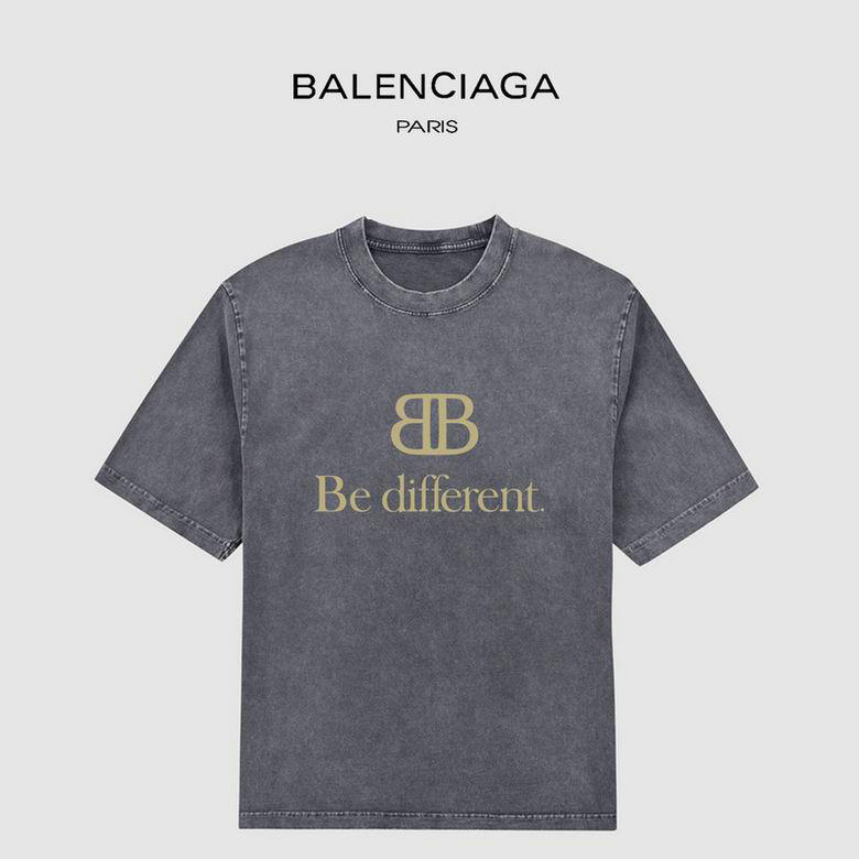 Wholesale Cheap B alenciaga Short Sleeve T-Shirts for Sale